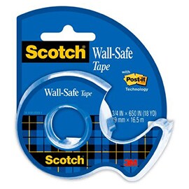 Scotch® Wall-Safe tape
